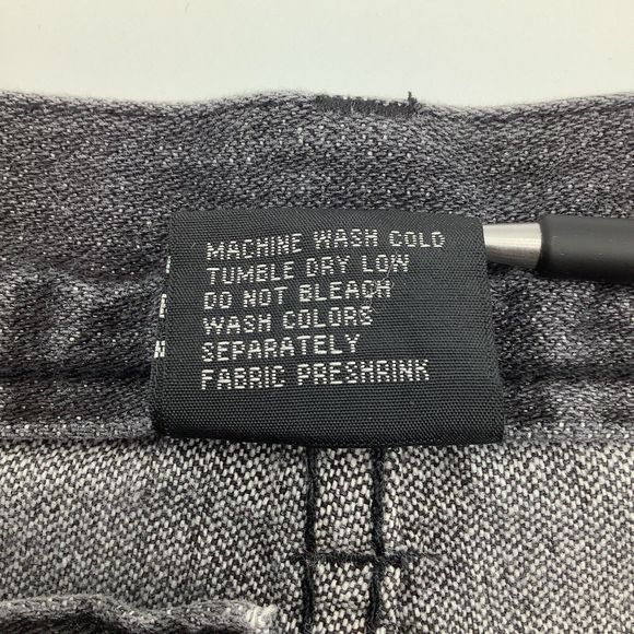 Flip Clothin Mens Button Fly Jeans Black Size 32 x 30 - Picture 8 of 8